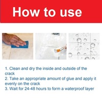 Colle transparente imperméable de haute qualité et durable pour revêtement imperméable de toiture et de mur