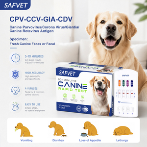 Kit de Prueba Rápida Veterinaria 4 en 1 LSH/EHR/ANA/CHW, Kit de Prueba Combinada para Diagnóstico Rápido de Dirofilaria en Perros, 98.9% de Precisión - Product Image 4