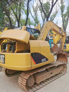 Excavadora de cadenas Caterpillar 307 usada de alto rendimiento, 7 toneladas, pocas horas de trabajo, componentes Hengli, capacidad de la cucharón de 0.33m, 36500W - Product Image 2