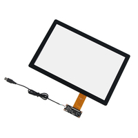 Pantalla Táctil PCAP de 23.8 Pulgadas para Señalización Digital con Interfaz Serial USB y RS232, Panel Táctil de 23.8"