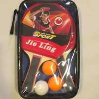 Racchetta da Ping Pong Jieling di Alta Qualità con Impugnature Orizzontali/Verticali/Penhold, Base in Legno di Pioppo a 6/7/5 Strati, Peso 200g
