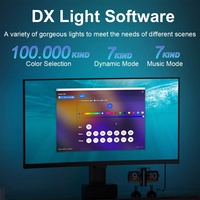 Tira de Luces Ambientales para Juegos, Luz RGB para Monitor de PC, USB 5V, Decoración Inteligente para Sala de Juegos, Sincronización con Pantalla, Retroiluminación LED para Monitor