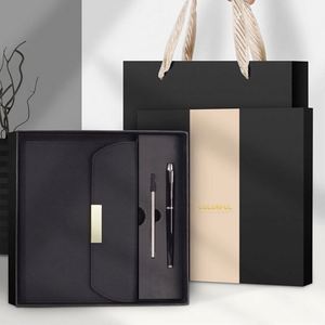2025 Fashion Notebook Box Gift Set High-end Business Office <b>Notepad</b> Enterprise Annual Meeting <b>A5</b> Business Notebook Gift With Pen - Product Image 4