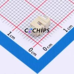ZX-MX1.25-2PWT Wire-to-Board Pin Header SMD,P=1.25mm,Horizontal Mount Connector 1x2P 1.25mm Horizontal Mount PicoBlade (MX 1.25) - Product Image 2