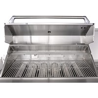 Barbecue à gaz modulaire en acier inoxydable avec évier et réfrigérateur, facilement déplaçable, doté de brûleurs latéraux