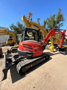 รถขุด Kx163-5ระบบไฮดรอลิก Kubota มือสองขนาดเล็ก5Ton KX163-5รถขุดดินขนาดเล็ก KX165-5 kx155พร้อม EPA จากญี่ปุ่น - Product Image 4