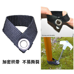 Hebilla de fijación para poste de lona, accesorio de nailon Oxford con ojal para tienda de campaña o toldo - Product Image 5