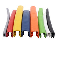 Bande en U autocollante stabilisée aux UV pour bordure de tôle en caoutchouc et métal, personnalisée OEM, pour ponts et portes en acier inoxydable