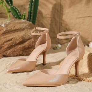 Sandales à Talons Aiguilles Pointus Tendances d'Été pour Femmes On Feet& in Love avec Boucle - Product Image 2