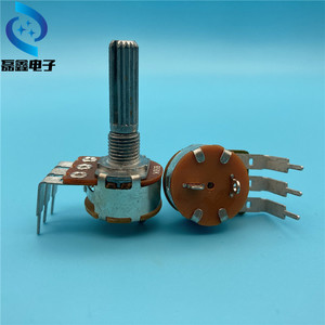 Potentiomètre rotatif 148SB1K-2M-25 1 canal, axe moleté M8x0.75, résistance réglable 1 tour - Product Image 3