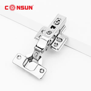 Consun Groothandel 35mm RVS Verborgen Clip-on Soft Close Scharnieren Meubels Keuken Kastdeur Scharnieren - Product Image 5
