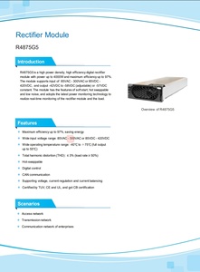 Module redresseur HW 1U 4000W haute efficacité 5G R4875G R4875G5 dispositif d'alimentation télécom - Product Image 5