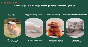 Toalhetes húmidos para animal de estimação, toalhetes húmidos para cães e gatos, limpeza refrescante - Product Image 6