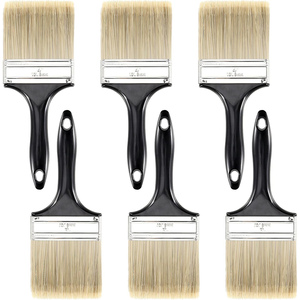 Pinceaux de peinture industriels DIY à manche en plastique, vente directe usine, OEM disponible, pour polissage et peinture, diverses tailles - Product Image 1