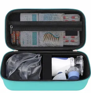 Custom Eva Hard Shell Portable Nebulizers Tool Case Nebulizer Mask For Adults And Kids Storage Case