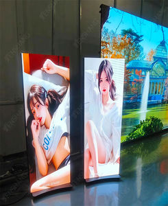 กรอบอะลู<span class=keywords><strong>มิ</strong></span><span class=keywords><strong>เนียม</strong></span>แบบกำหนดเอง ป้ายไฟ LED แบบหนีบ กันน้ำ สำหรับเมนูกลางแจ้ง โปสเตอร์ภาพยนตร์ ป้ายโฆษณาร้านอาหาร - Product Image 5