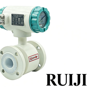 مقياس تدفق كهرومغناطيسي متكامل 4-20 مللي أمبير RS485 رقمي للسوائل والمياه - Product Image 1