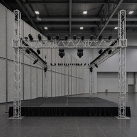 Truss carré en aluminium Topfinger pour FT34 290mm 50*2 50*3, truss de toit en aluminium pour éclairage avec certificat TUV
