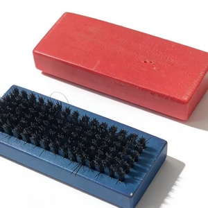 Nouvelle brosse en bois personnalisée 2026 avec logo, style minimaliste, multifonctionnelle, double usage (humide et sec), écologique pour nettoyer les taches - Product Image 3