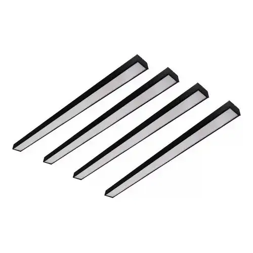 36W Minimalist LED Pendant Lamp Warm White Light Pack of 4-Industrial Scandinavian Farmhouse Style 4000K CCT
