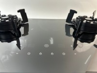 Cuisinière à allumage par impulsion à double brûleur avec écran tactile pour usage domestique avec insert de table GPL/gaz naturel réversible OEM 2 modèles
