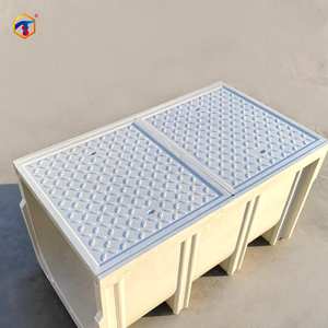 Caniveau <span class=keywords><strong>de</strong></span> câblage en FRP en forme <span class=keywords><strong>de</strong></span> U pour la construction industrielle, goulée <span class=keywords><strong>de</strong></span> câblage pour armoire serveur avec couvercle, capacité <span class=keywords><strong>de</strong></span> charge <span class=keywords><strong>de</strong></span> 3 tonnes - Product Image 3