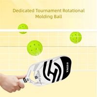 Balles de pickleball portables d'extérieur X40, professionnelles, en polyéthylène moulé par rotation, sans couture, durables, approuvées USAPA pour les enfants