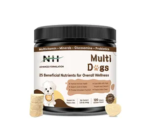 OEM/ODM Pet Probiotics 25 Beneficial Nutrients For Overall Wellness For Dogs&Cats Soft Chew