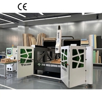 Machine CNC 3 axes grand format pour la fabrication de moules, routeur de sculpture 3D pour bois, mousse et plastique, machine CNC robuste