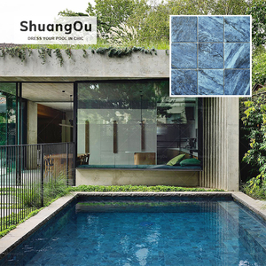 Tấm ngoài trời backsplash trang trí hồ bơi sàn gạch thiết kế khách sạn Spa hồ bơi Nhà Phòng tắm hồ bơi khảm gạch - Product Image 6