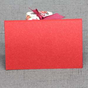 การ์ดอวยพรพับได้สีโรสโกลด์สุดสร้างสรรค์กระดาษโปรโมชั่นวันเกิดวันวาเลนไทน์คุณภาพสูง - Product Image 2