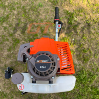 HOTOKA 63cc Moteur hors-bord à arbre court pas cher prix Moteur de bateau à grande vitesse Mini moteur à réaction 2 temps hors-bord à vendre