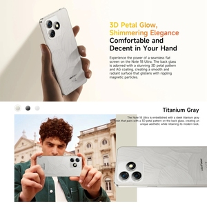 Global Ulefone Note 18 Ultra 6GB 256GB 6.78 pollici 5450mAh Android 13 Dimensity 720 5G cellulare - Product Image 3