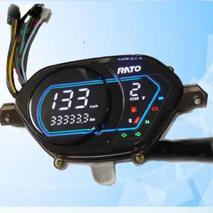 Factory Supply Motorfiets Meter Snelheidsmeter Digitale ZS110-9D FW110 U8