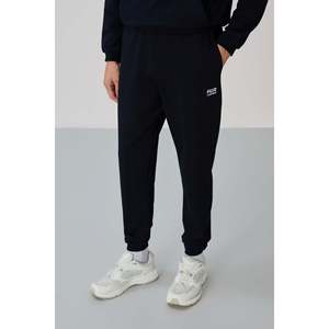 Ensemble de survêtement bleu marine à col montant pour homme Herbert, décontracté, respirant, taille adulte M - Product Image 5