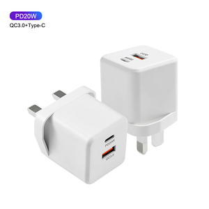 Reino Unido EE. UU. UE <span class=keywords><strong>Original</strong></span> Adaptador de corriente Carga rápida Tipo-C PD <span class=keywords><strong>18W</strong></span> 20W <span class=keywords><strong>Cargador</strong></span> de cable para <span class=keywords><strong>iPhone</strong></span> Cable de <span class=keywords><strong>cargador</strong></span> - Product Image 2