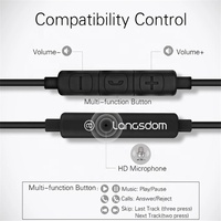 Langsdom — écouteurs filaires E6t, casque d'écoute de Type C, oreillettes Usb pour téléphone portable, meilleure qualité, nouvelle collection