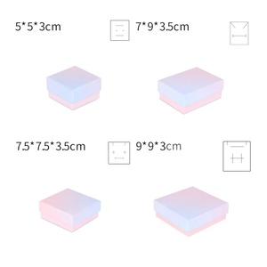 Wholesale Hot Style Luxury Jewellery Ring <b>Earrings</b> Jewelry Packaging <b>Gift</b> <b>Box</b> With Custom Logo - Product Image 5