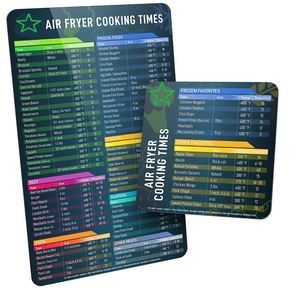 Accesorio para Freidora de Aire, Hoja Magnética con Tiempos de Cocción, Juego de Imanes para Refrigerador - Product Image 2