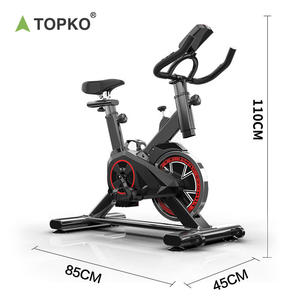 TOPKO Bicicleta giratoria para ciclismo interior con pantalla LCD y soporte para tableta para uso en el gimnasio en casa - Product Image 6
