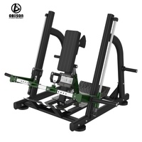 Máquina de remo y press de hombros con carga de placas de doble función para gimnasios comerciales