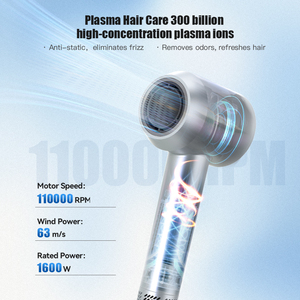 Secador de Pelo Iónico Profesional de Alta Velocidad con Control Inteligente de Temperatura de 110000 RPM para el Cuidado del Cabello - Product Image 2