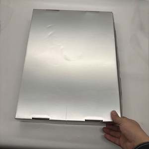 Caja de Envío de Cartón Corrugado Plateado Mate con Logotipo Personalizado para Embalaje y Entrega de Ropa - Product Image 2