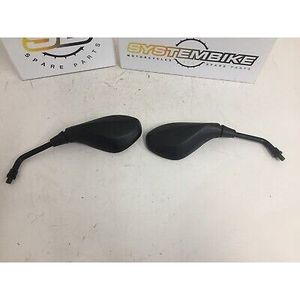 Specchietti Retrovisori per Moto Systembike, Set Universale Nero - Product Image 5