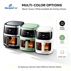 <span class=keywords><strong>Friteuse</strong></span> à air multifonctionnelle numérique intelligente 8L, personnalisable en gros par HY OEM - Product Image 2