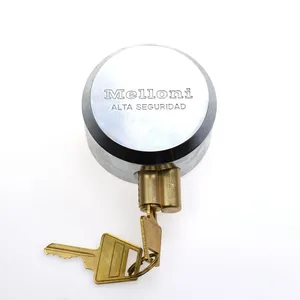 YH9600 73 mm Round Steel Hockey Puck Lock