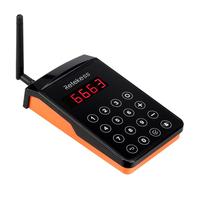 Système de radiomessagerie de restaurant FM sans fil IP67 1 émetteur 10 téléavertisseurs de caboteur 500mAh batterie 48h veille Restaurant clinique Retekess