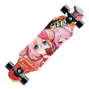 Patineta de Madera de Cuatro Ruedas, <span class=keywords><strong>Longboard</strong></span> Personalizado para Bailar, <span class=keywords><strong>Longboard</strong></span> para Descenso, Patinetas para Niños - Product Image 6