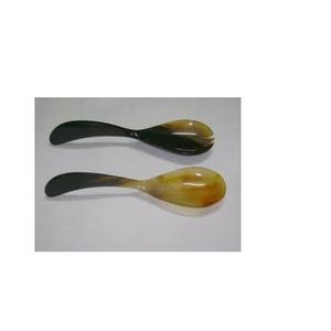 Cuillère en corne de buffle et cuillère en bois ensemble de couverts couverts ustensiles de cuisine cuillère à couverts et vente personnalisée - Product Image 1