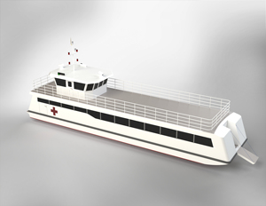 Grandsea 82FT Aluminium 5083 Navire-<span class=keywords><strong>hôpital</strong></span> flottant Africa <span class=keywords><strong>Mercy</strong></span> Ship <span class=keywords><strong>à</strong></span> vendre - Product Image 1
